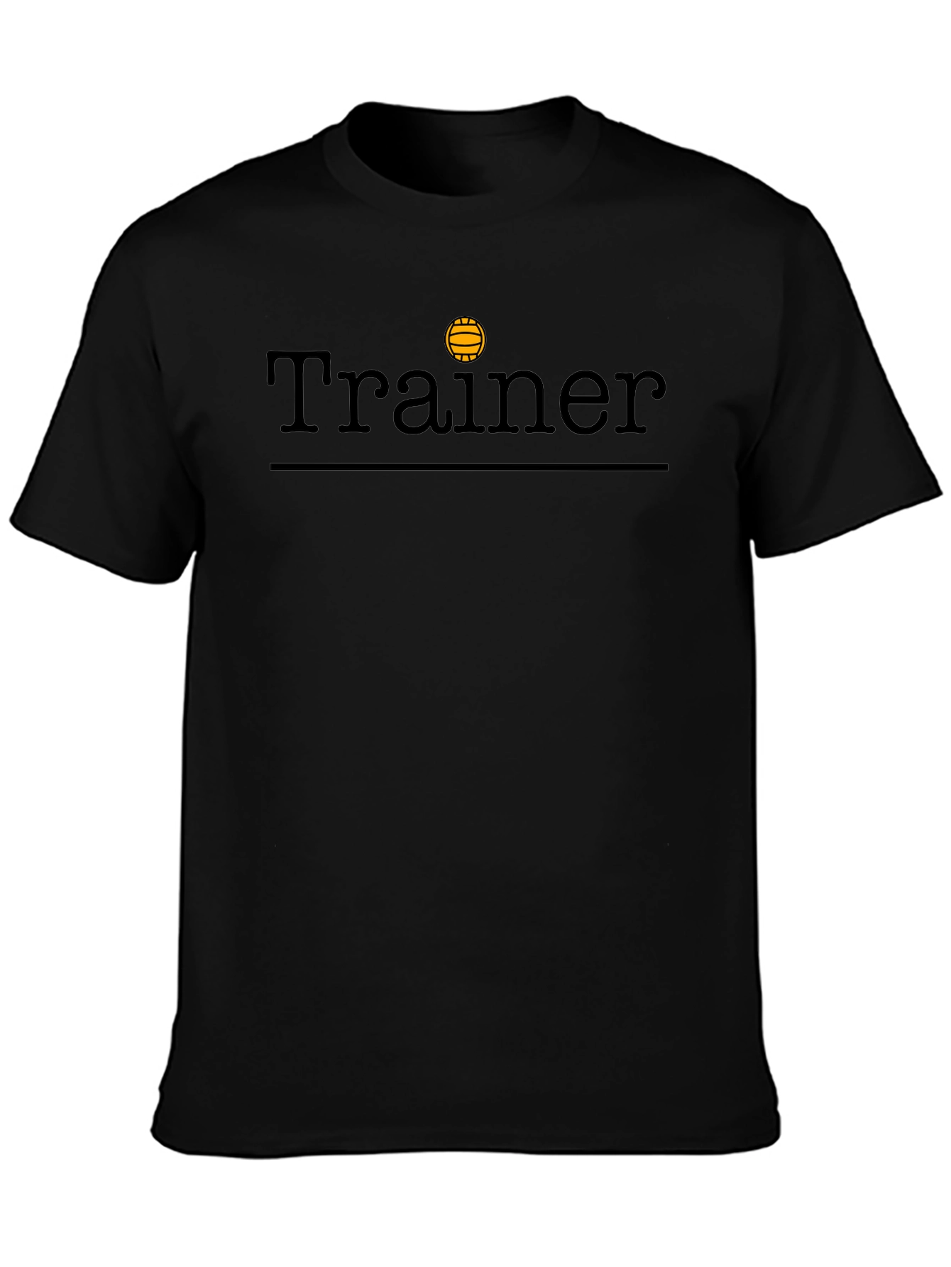 Trainer Graphic T-Shirt - Premium Black Cotton