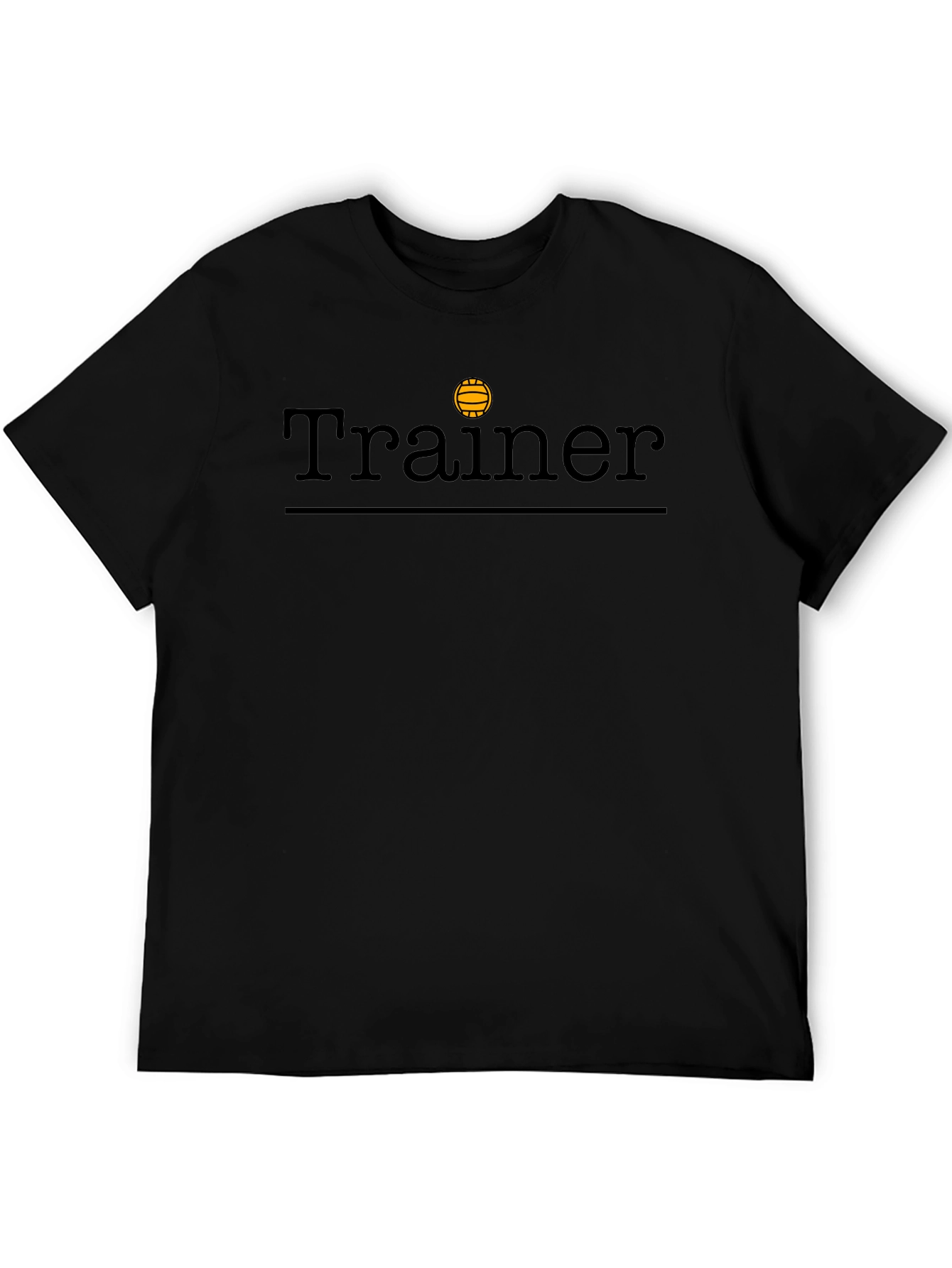 Trainer Graphic T-Shirt - Premium Black Cotton