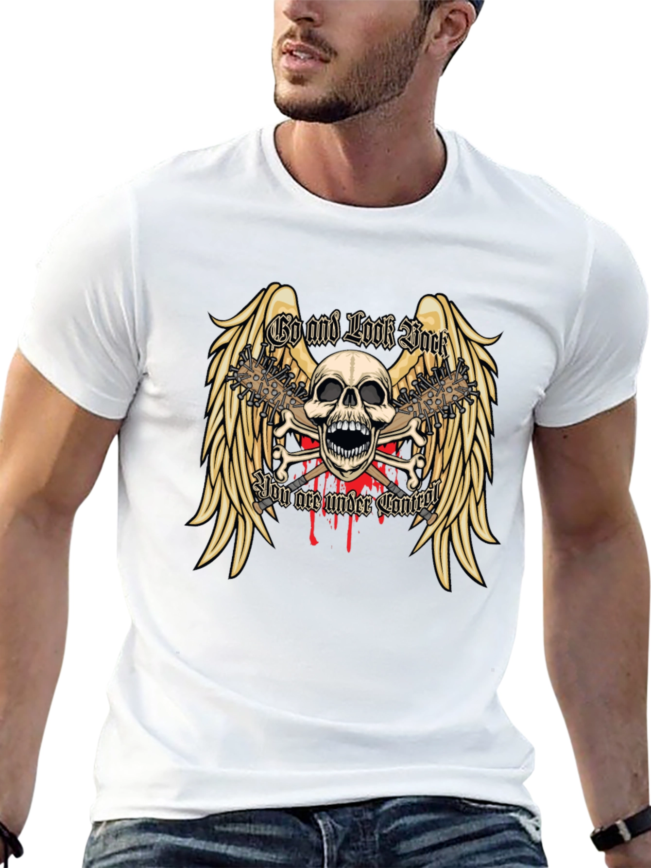 Skull & Wings Graphic Tee