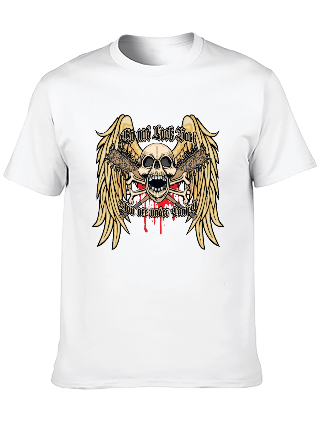 Skull & Wings Graphic Tee