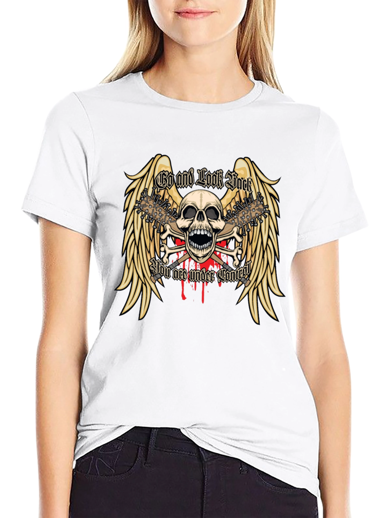 Skull & Wings Graphic Tee
