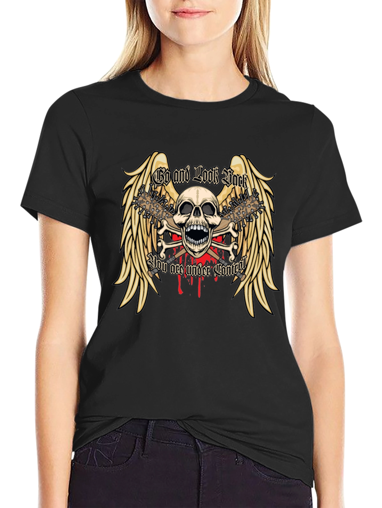 Skull & Wings Graphic Tee
