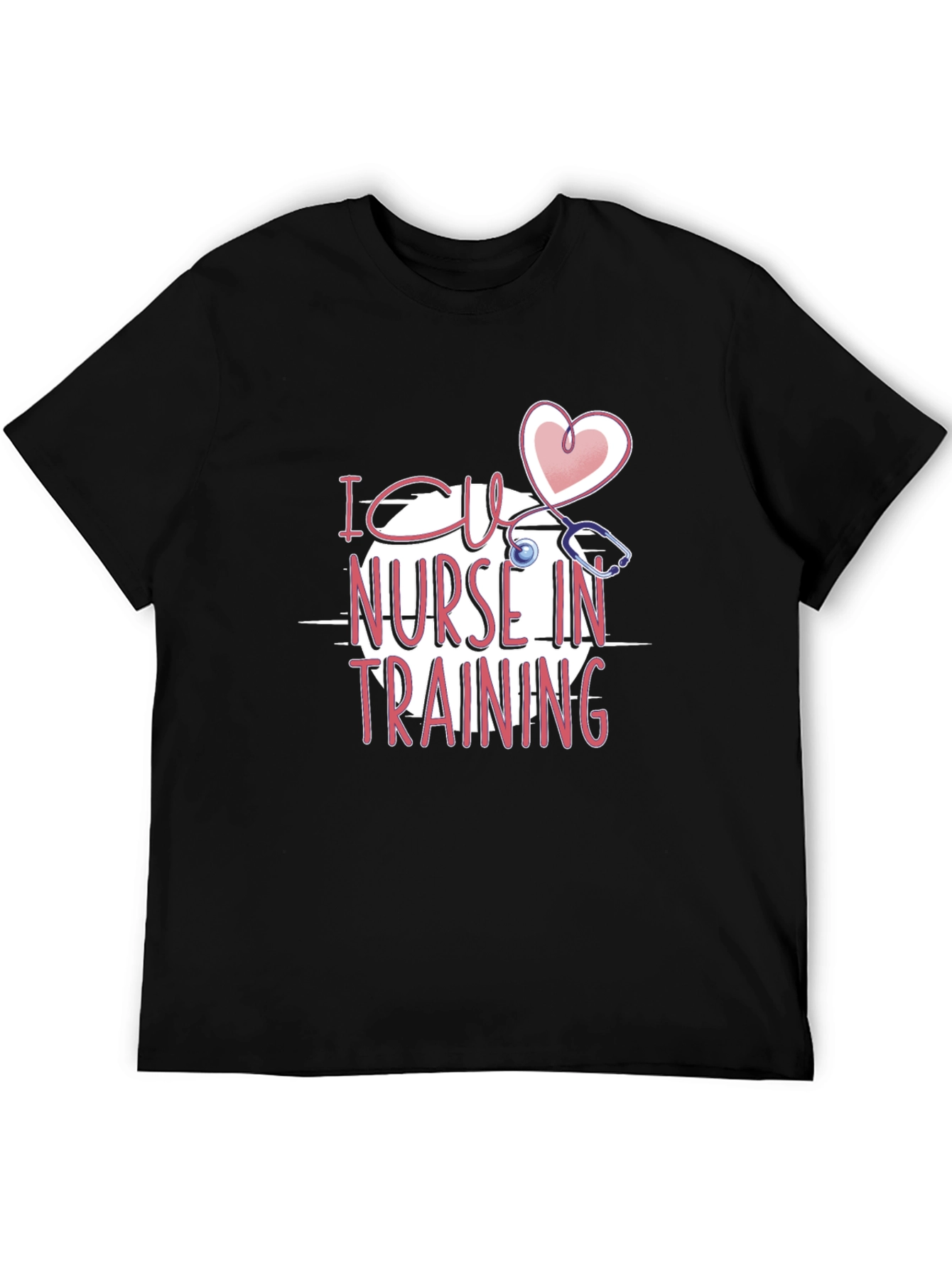 I CU Nurse in Training Black T-Shirt