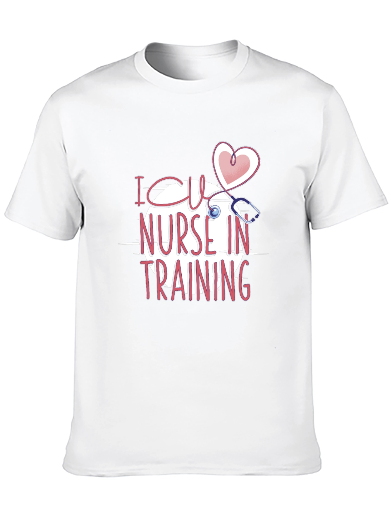 I CU Nurse in Training Black T-Shirt