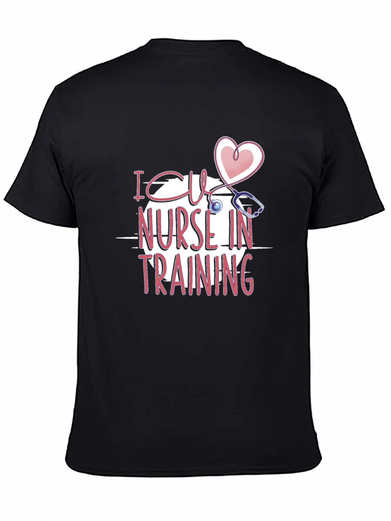 I CU Nurse in Training Black T-Shirt