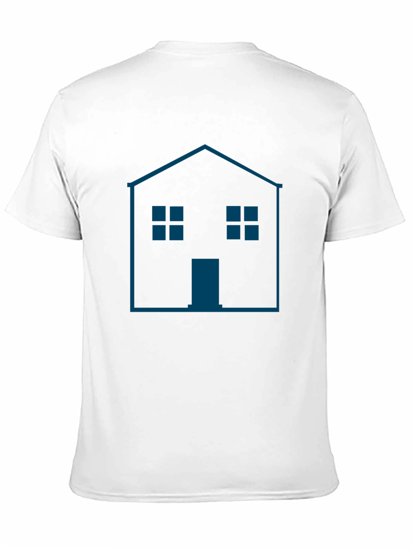 Modern House Graphic T-Shirt - Minimalist Design