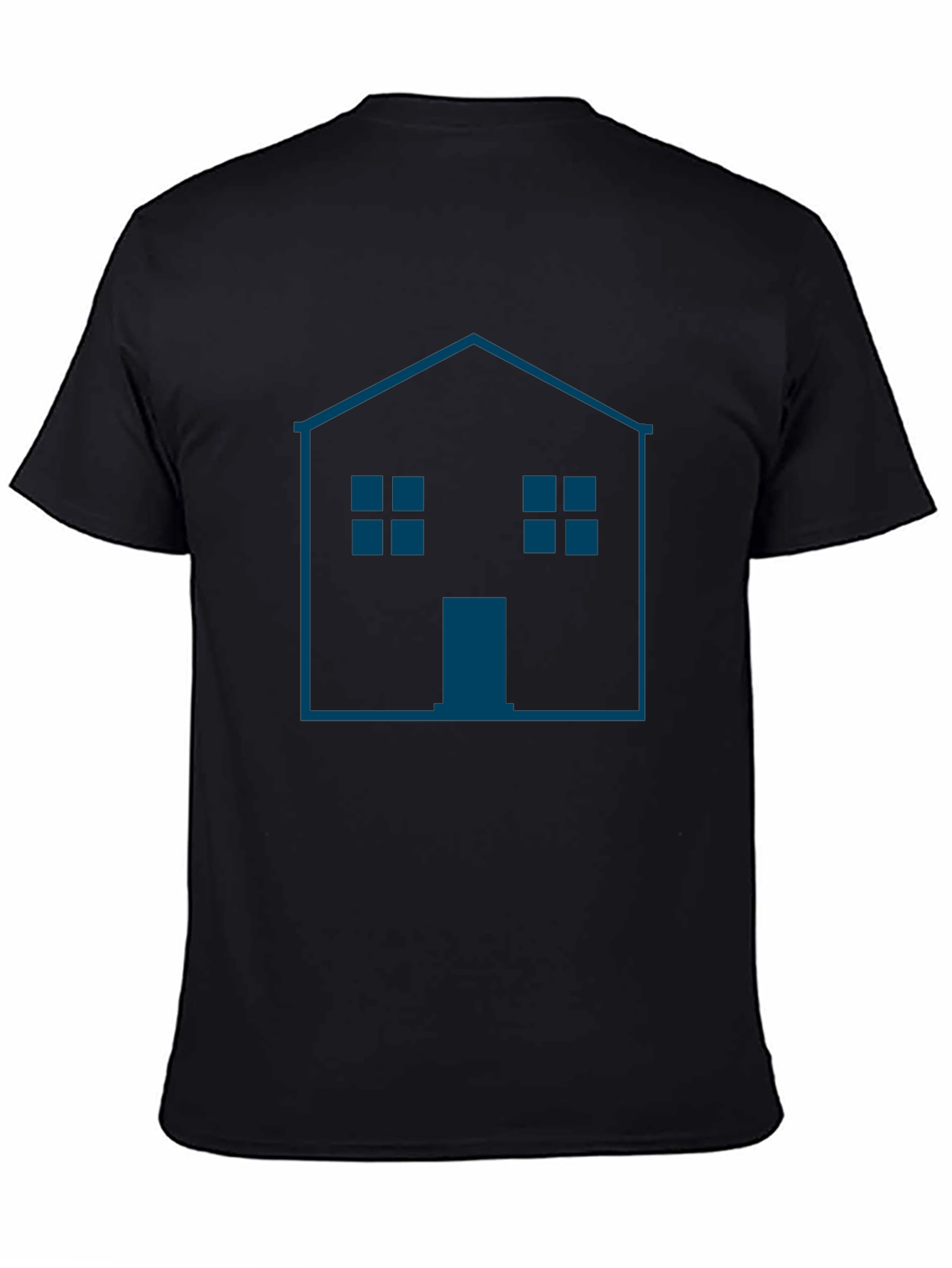 Modern House Graphic T-Shirt - Minimalist Design