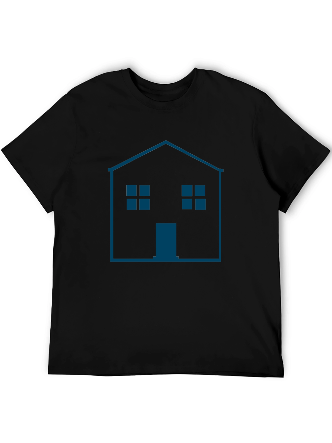 Modern House Graphic T-Shirt - Minimalist Design