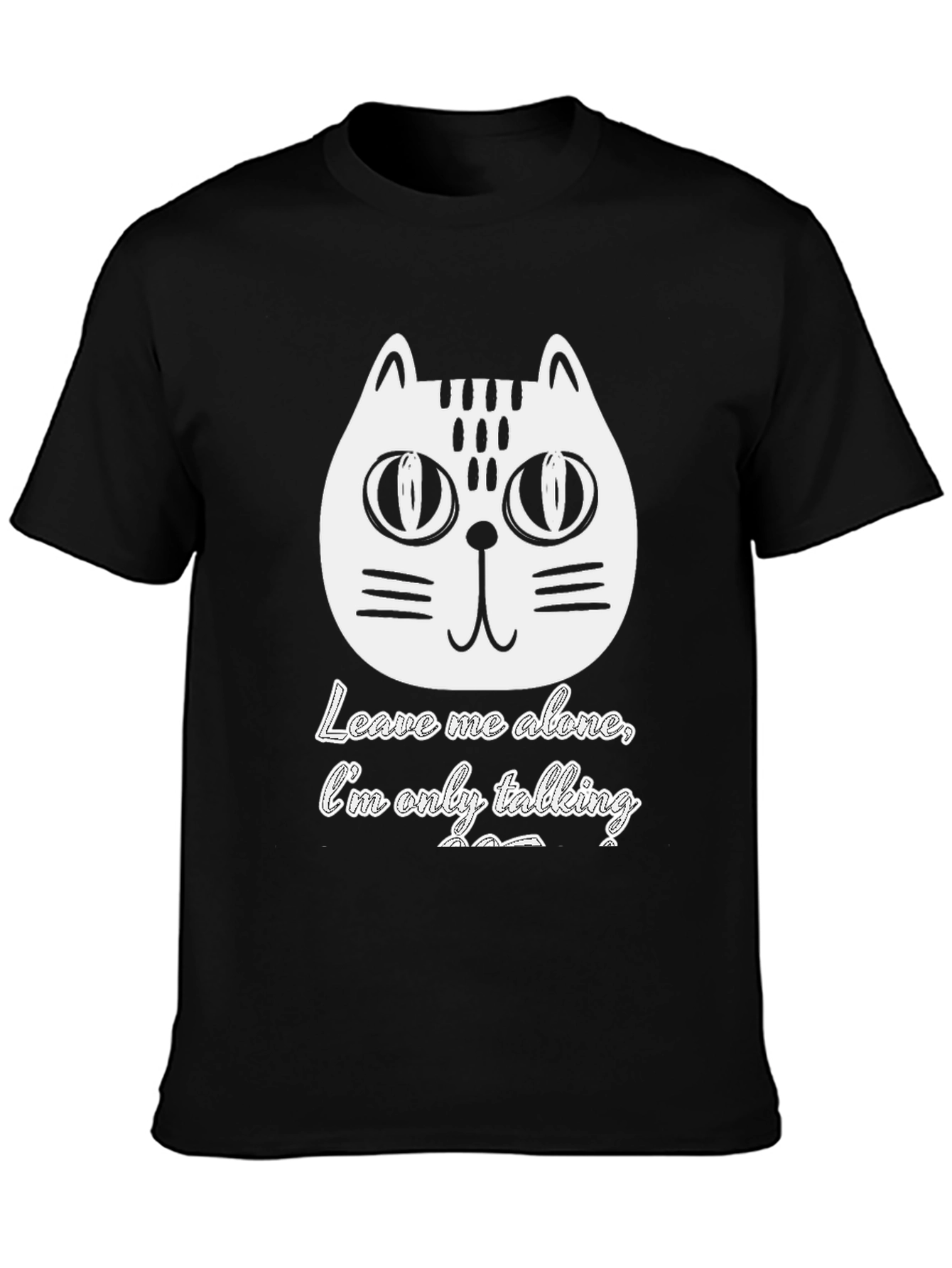 Leave Me Alone Cat T-Shirt