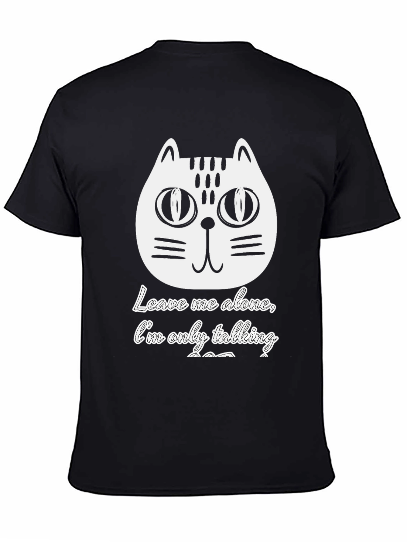 Leave Me Alone Cat T-Shirt
