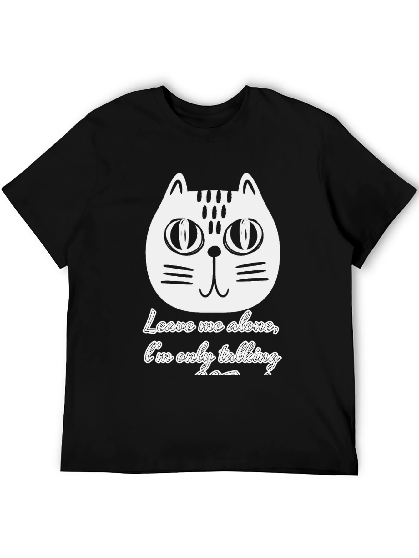 Leave Me Alone Cat T-Shirt