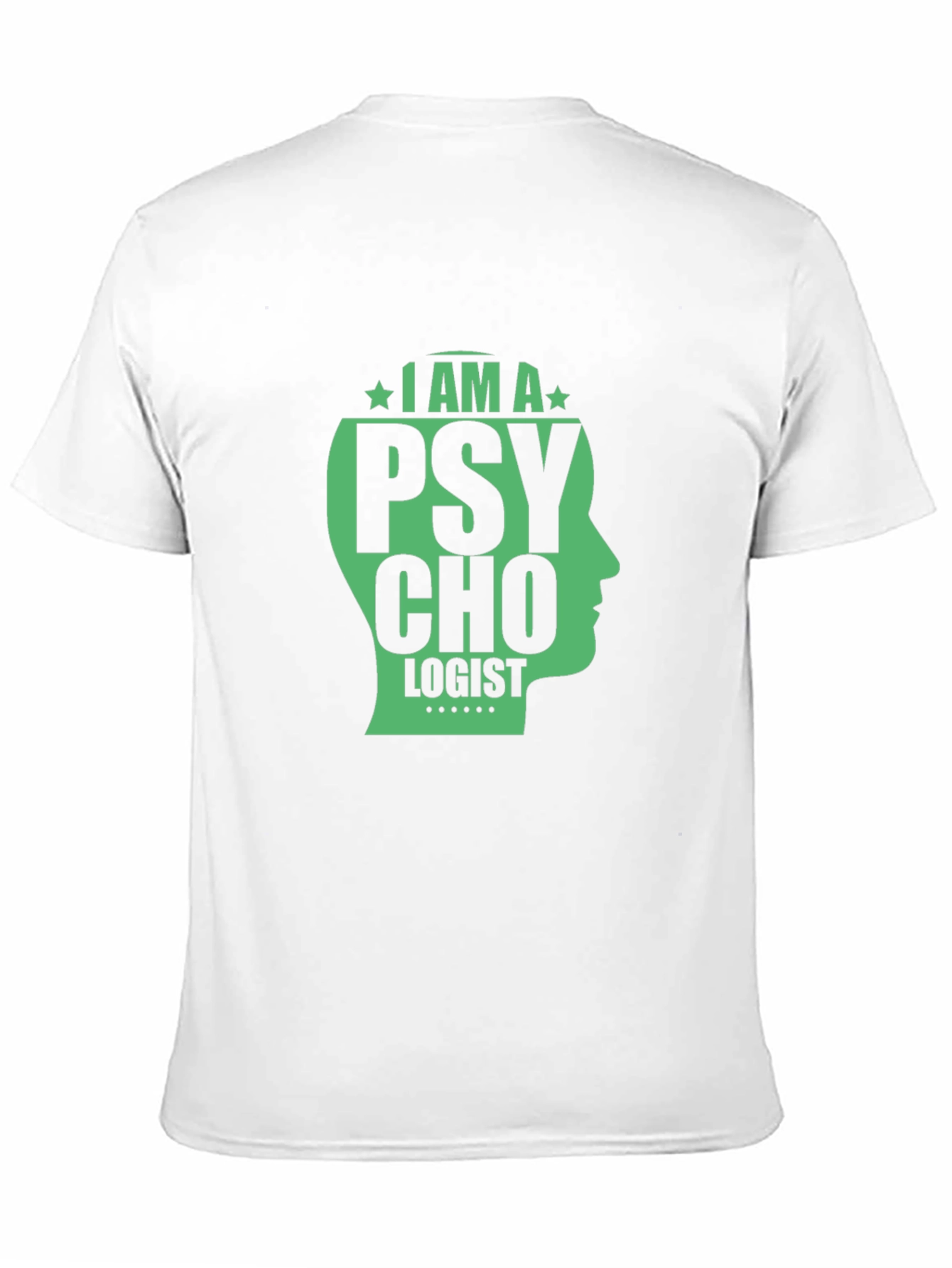 I AM A PSYCHOLOGIST Graphic T-Shirt - Black