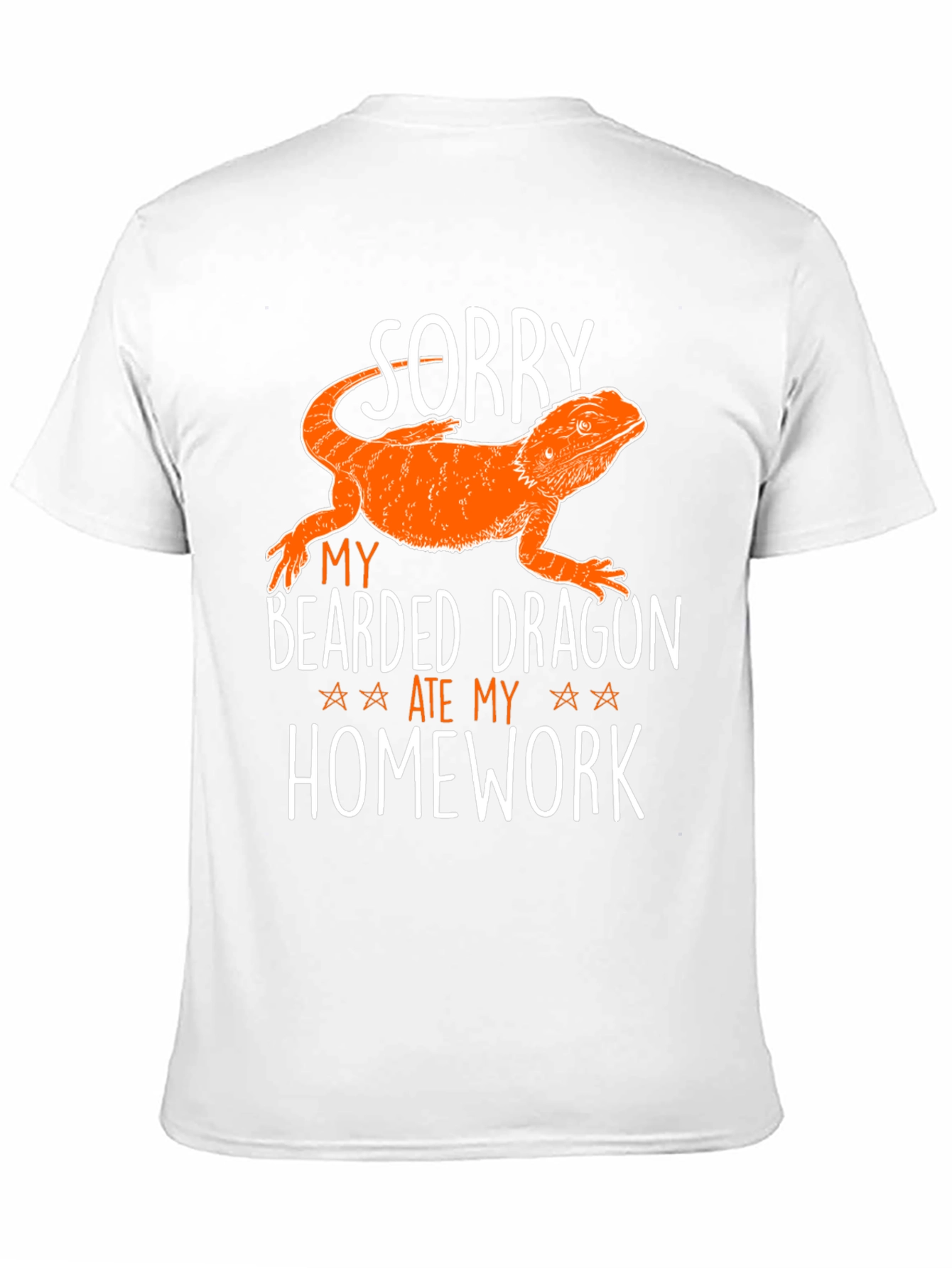 Bearded Dragon Homework Funny T-Shirt
