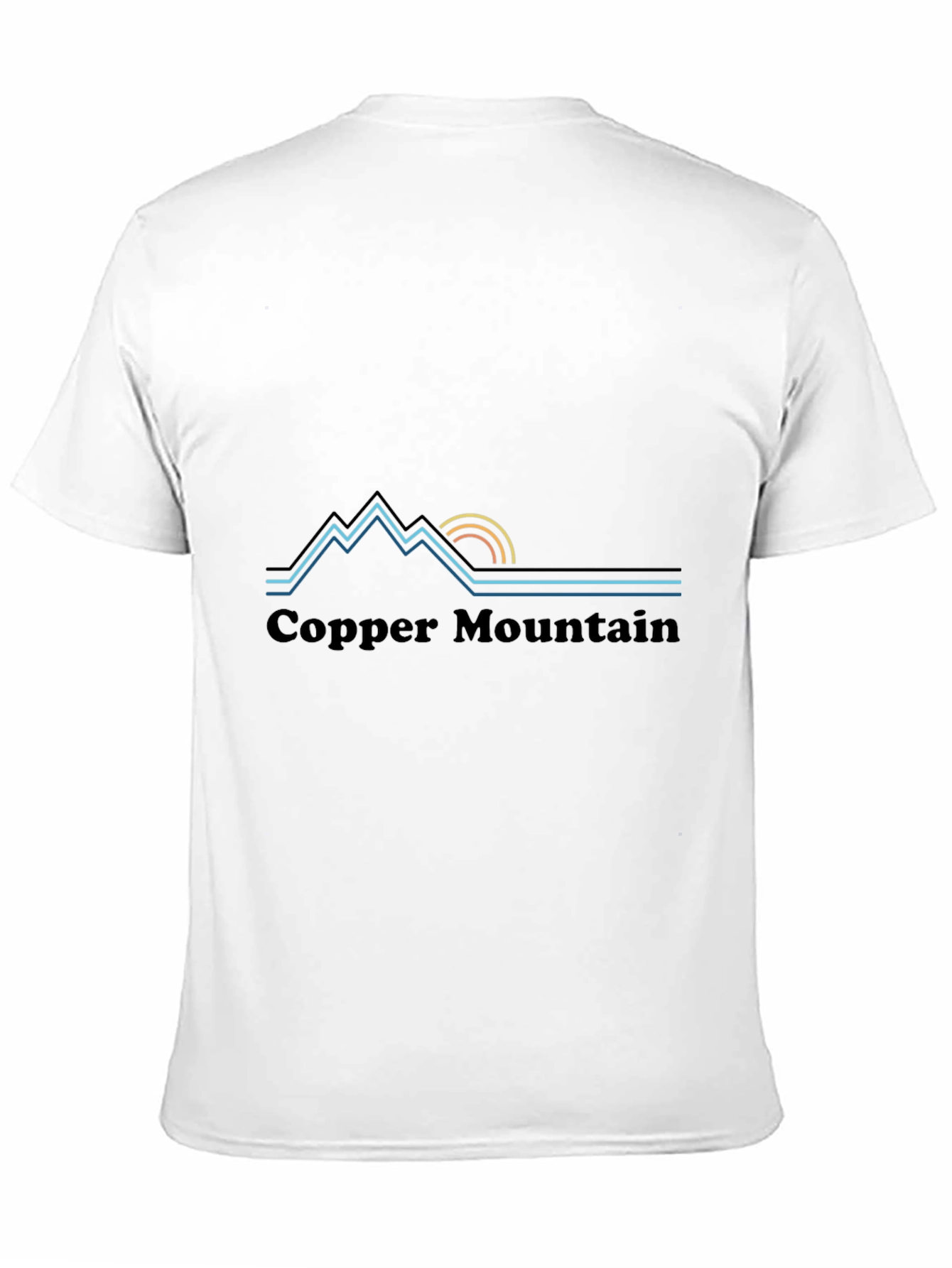 Copper Mountain Graphic Tee - Mens Black T-Shirt