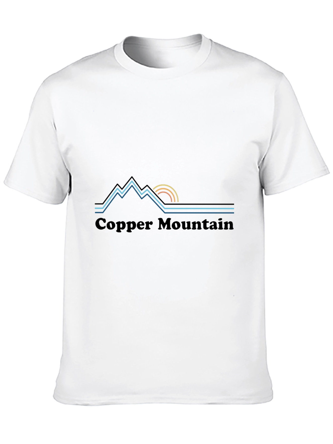 Copper Mountain Graphic Tee - Mens Black T-Shirt