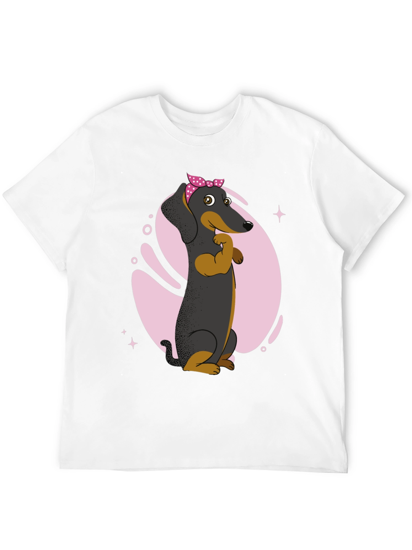 Muscle Dachshund T-Shirt - Funny Dog Tee