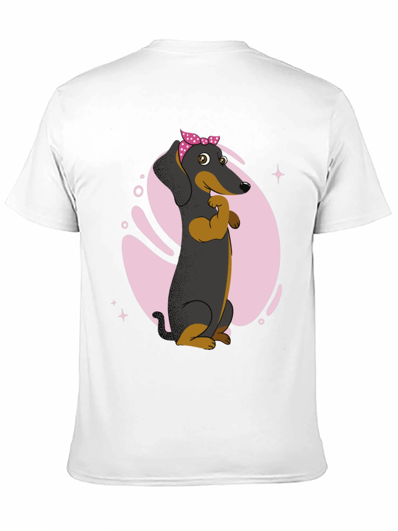 Muscle Dachshund T-Shirt - Funny Dog Tee