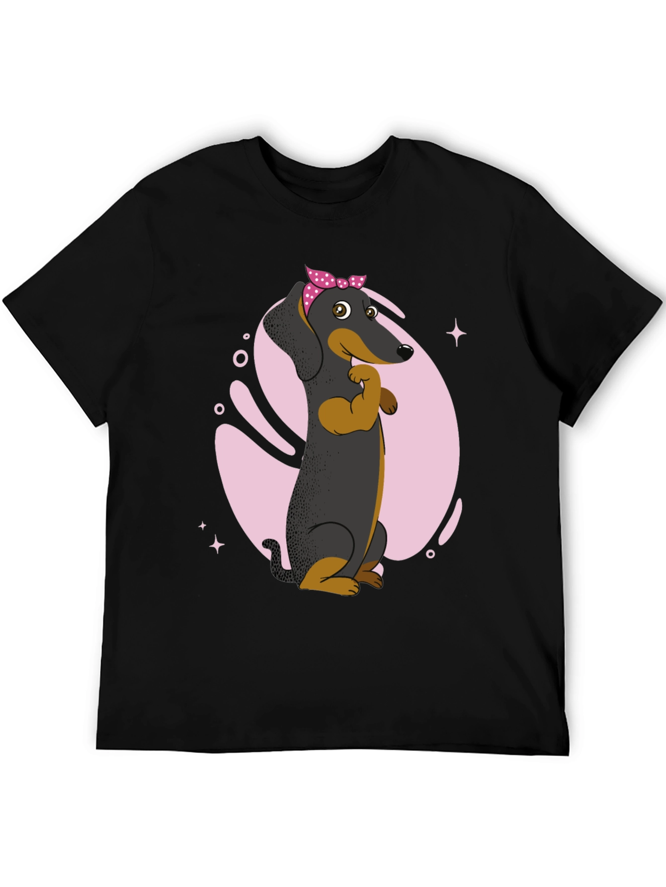 Muscle Dachshund T-Shirt - Funny Dog Tee