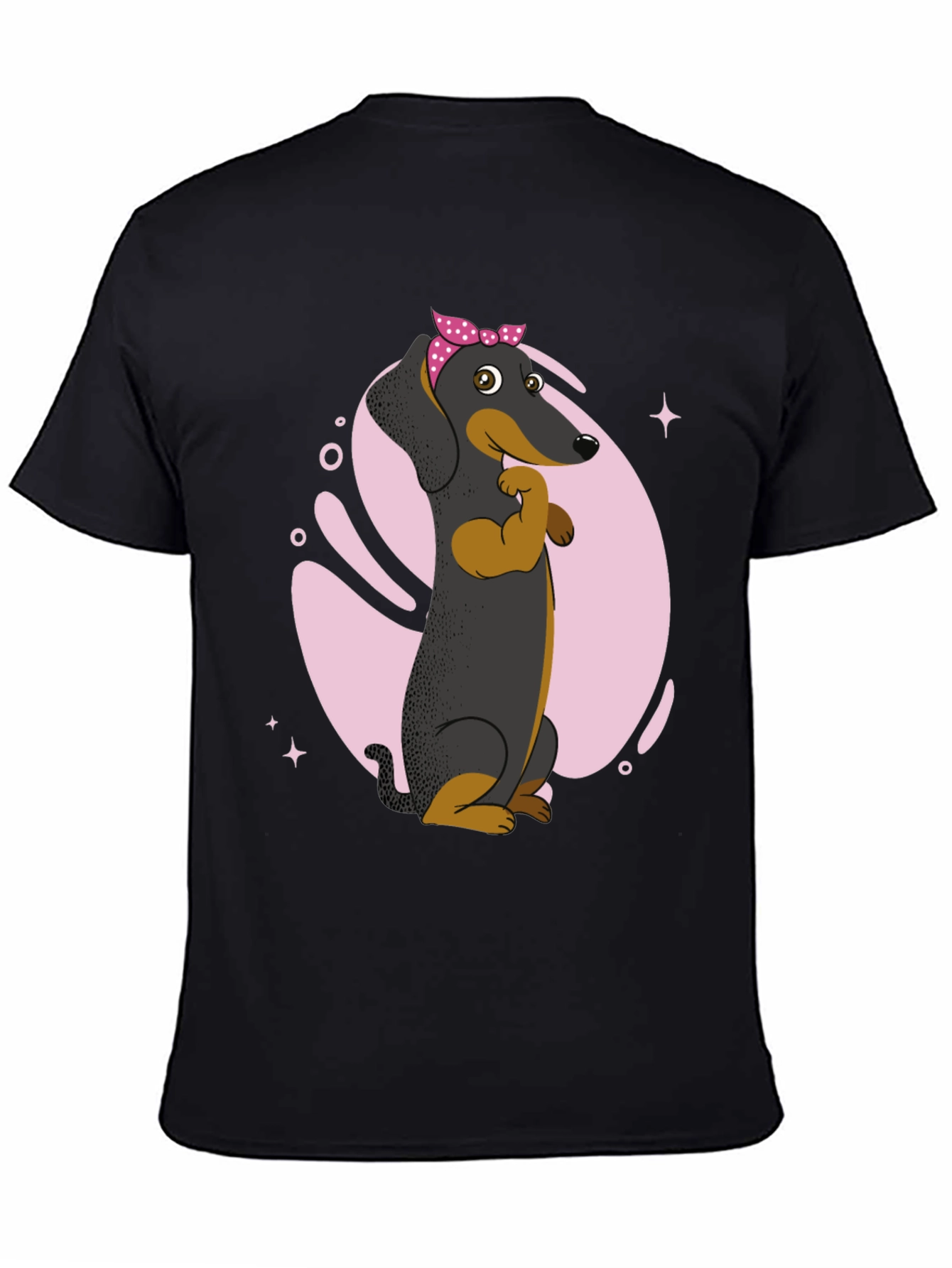 Muscle Dachshund T-Shirt - Funny Dog Tee