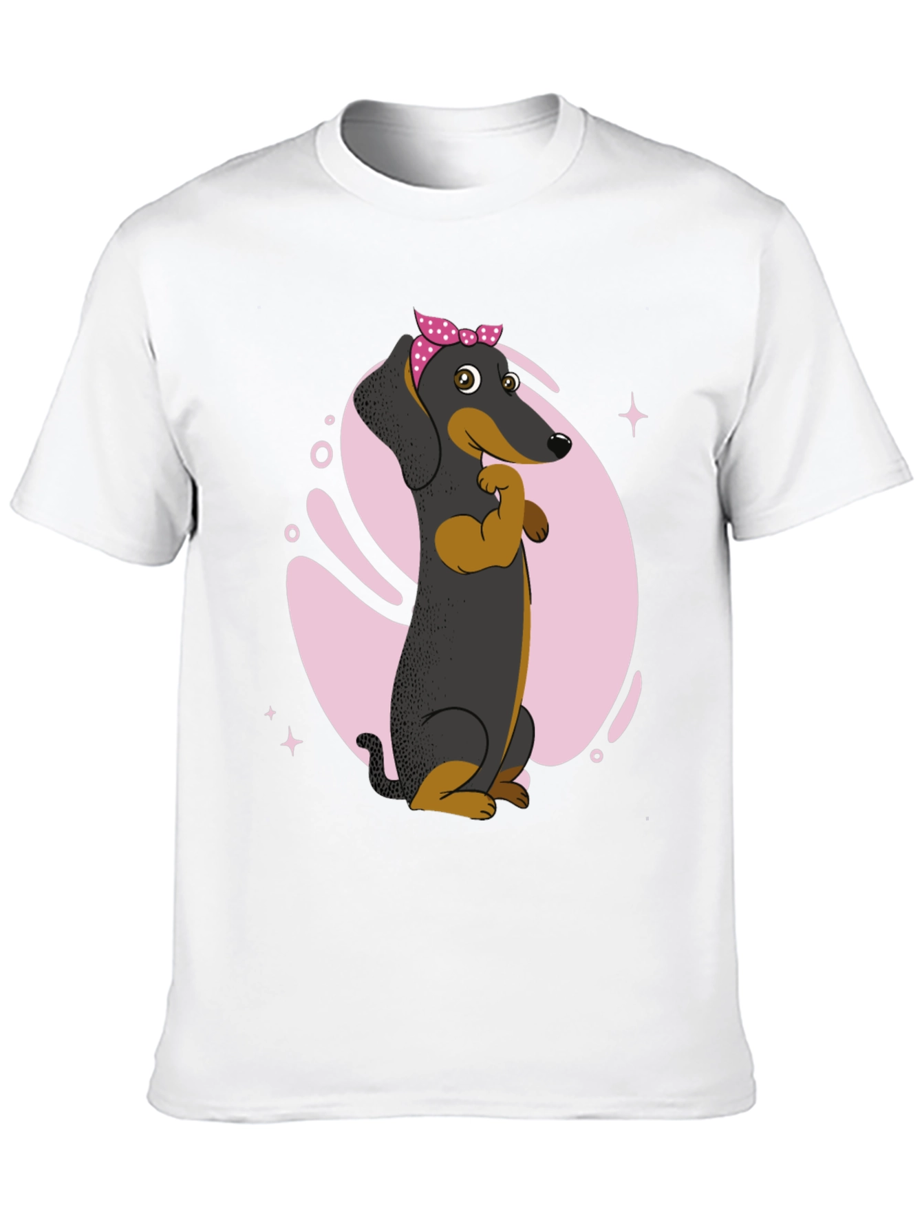 Muscle Dachshund T-Shirt - Funny Dog Tee