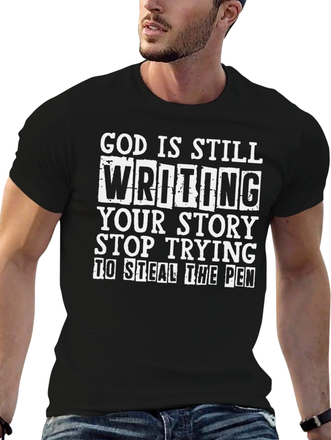 God is Still Writing Graphic T-Shirt