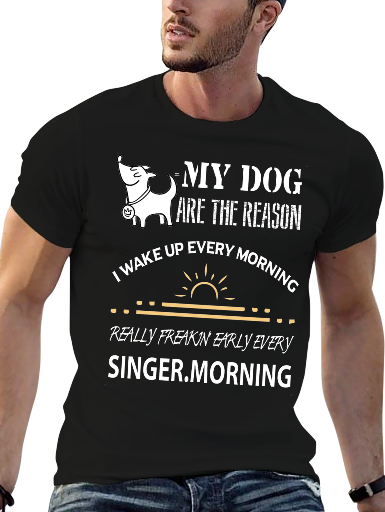 My Dog is The Reason Graphic T-Shirt