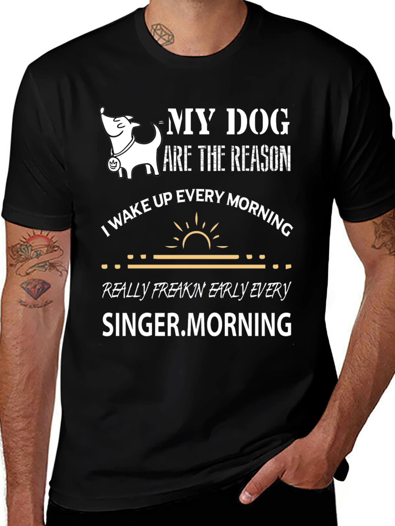 My Dog is The Reason Graphic T-Shirt