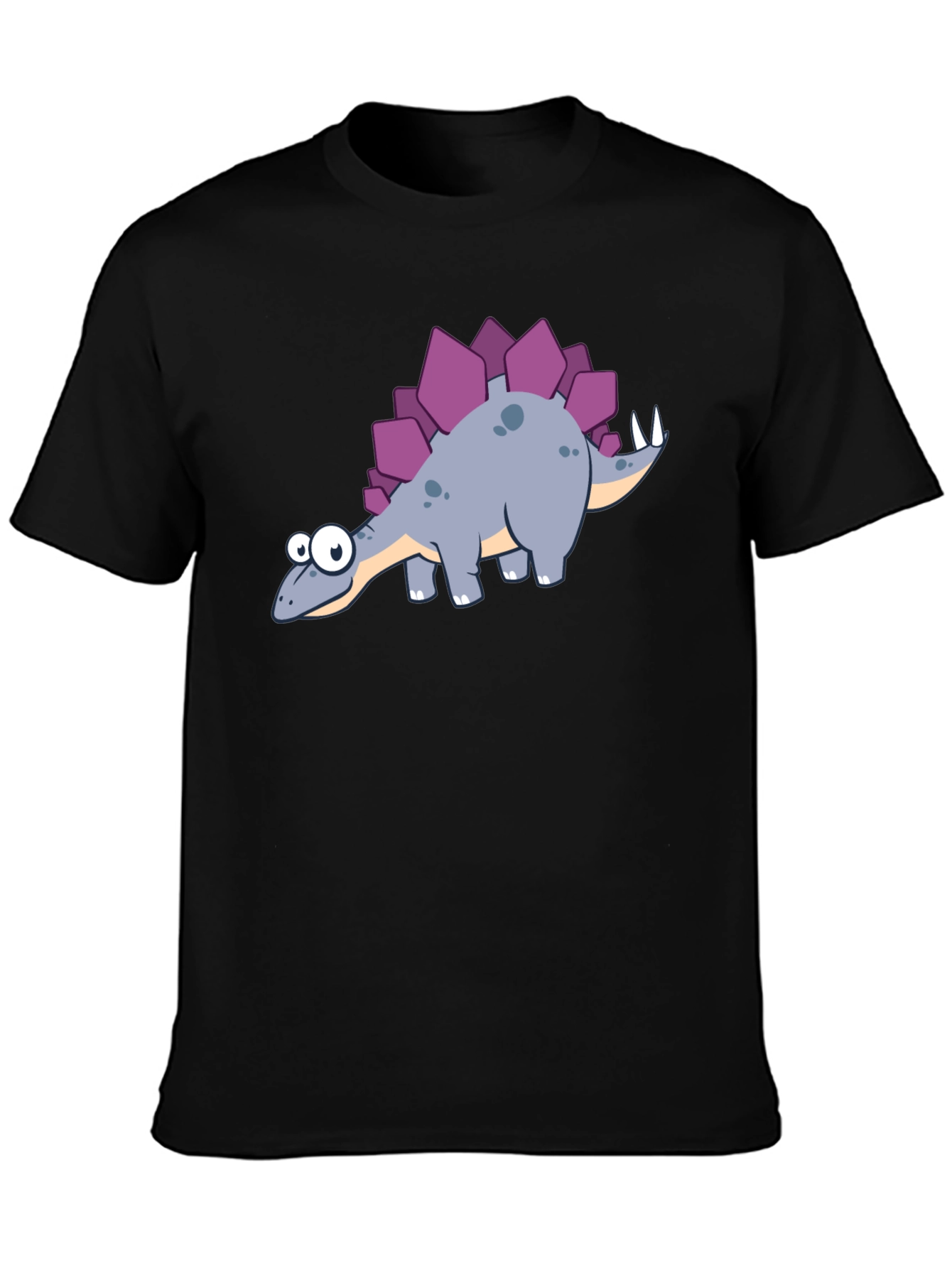 Cartoon Stegosaurus T-Shirt