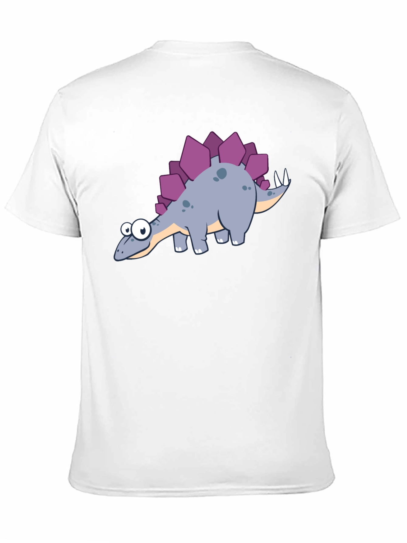 Cartoon Stegosaurus T-Shirt