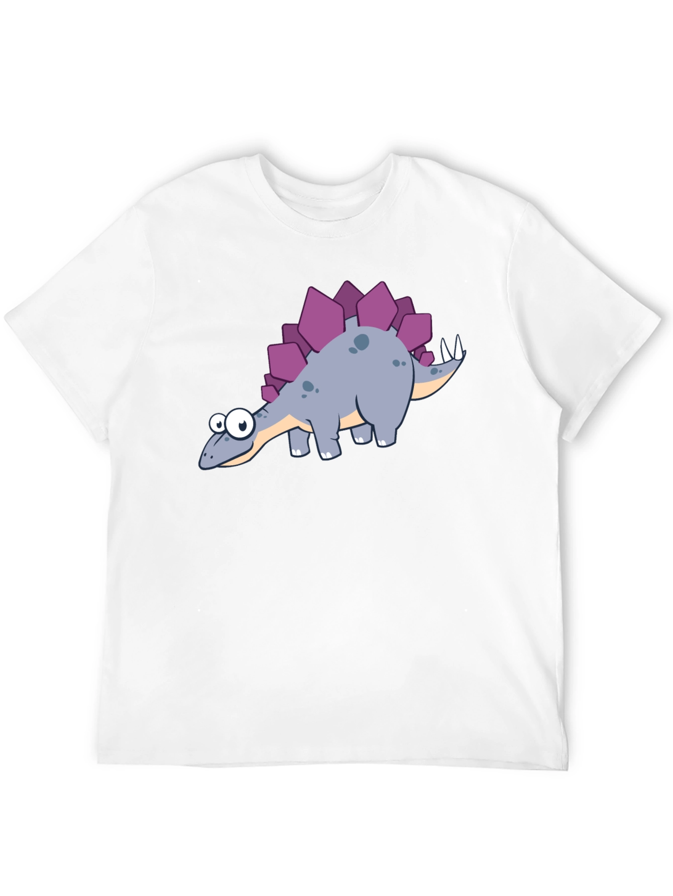 Cartoon Stegosaurus T-Shirt