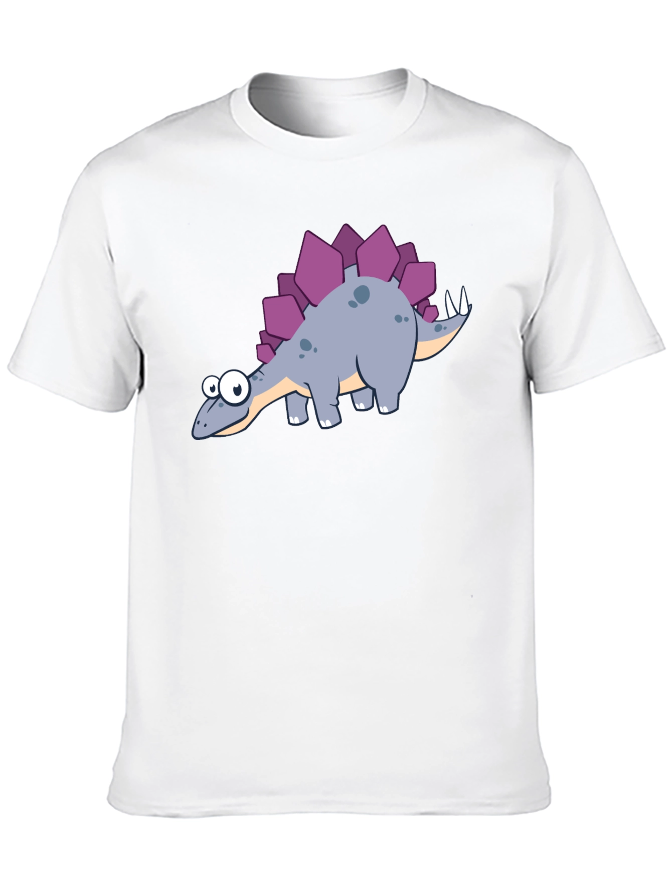 Cartoon Stegosaurus T-Shirt