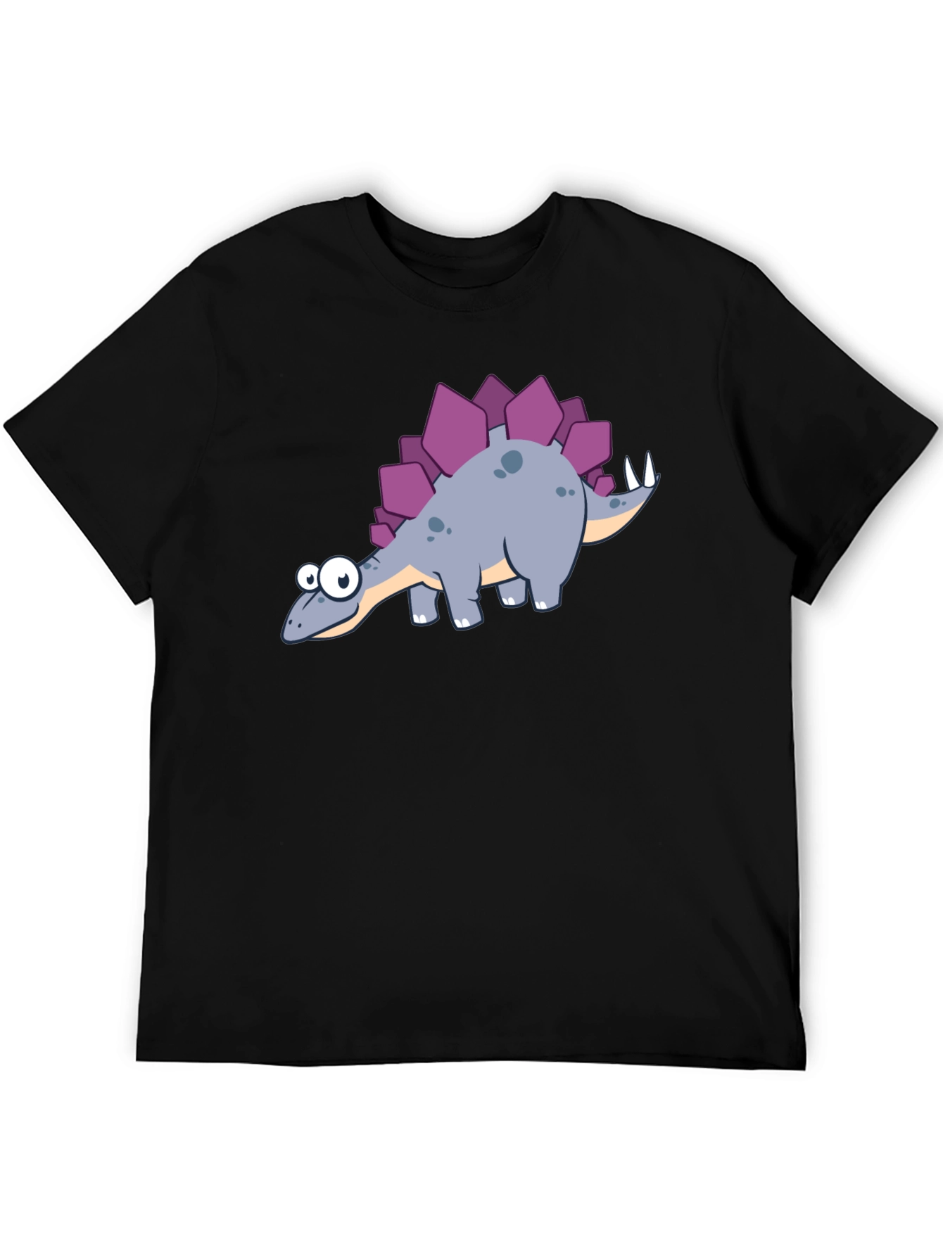 Cartoon Stegosaurus T-Shirt