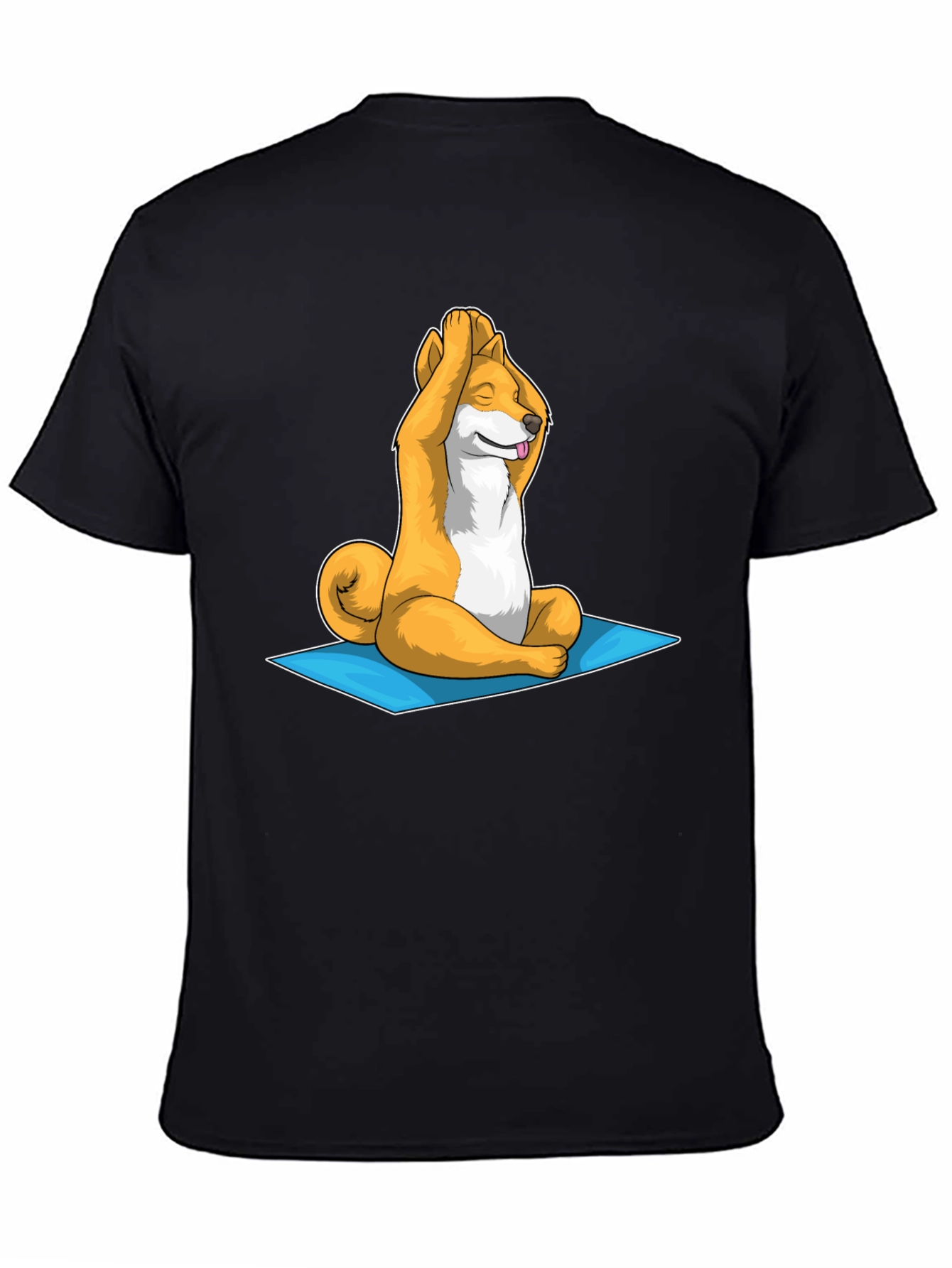 Yoga Shiba Inu Graphic T-Shirt