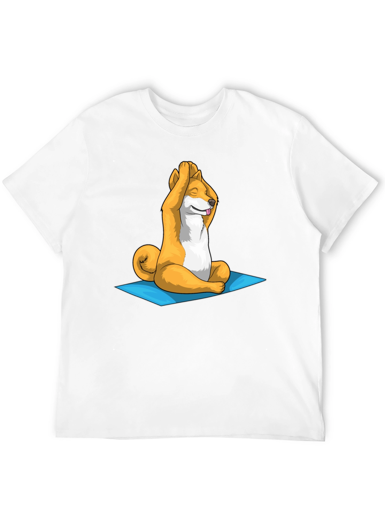 Yoga Shiba Inu Graphic T-Shirt