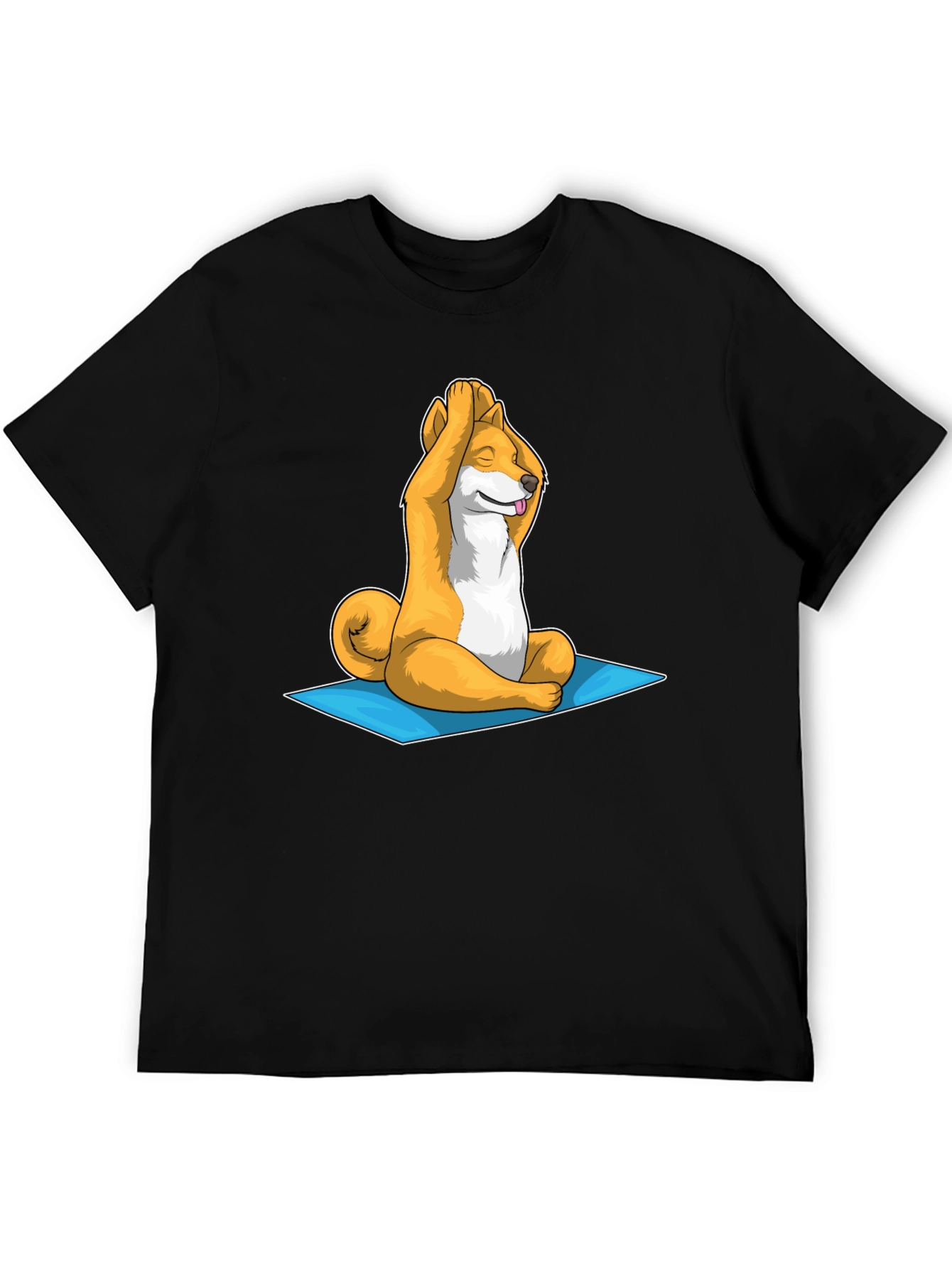 Yoga Shiba Inu Graphic T-Shirt