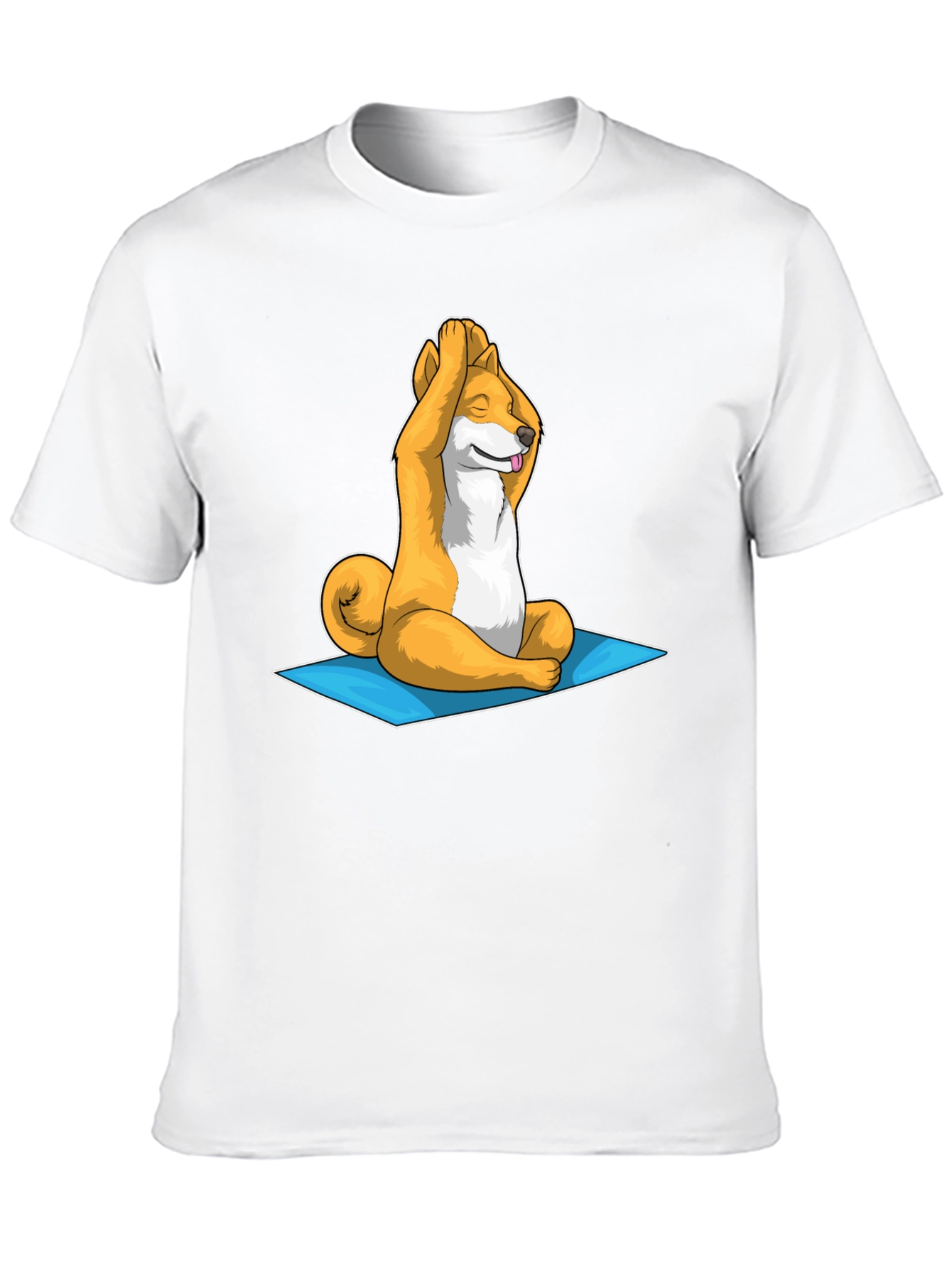 Yoga Shiba Inu Graphic T-Shirt