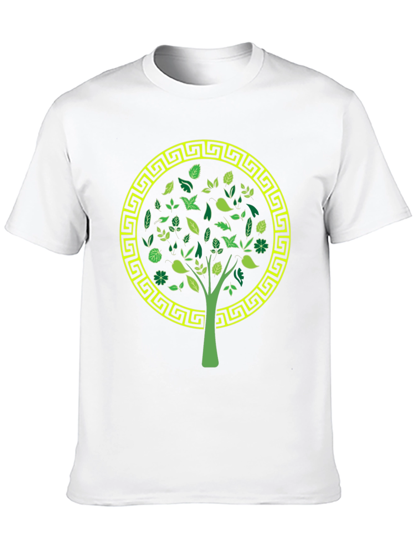 Nature Tree Graphic Tee - Stylish Black T-Shirt