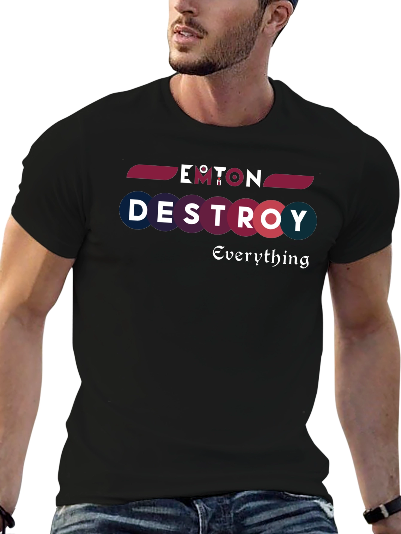 Emton Destroy Everything Graphic Tee