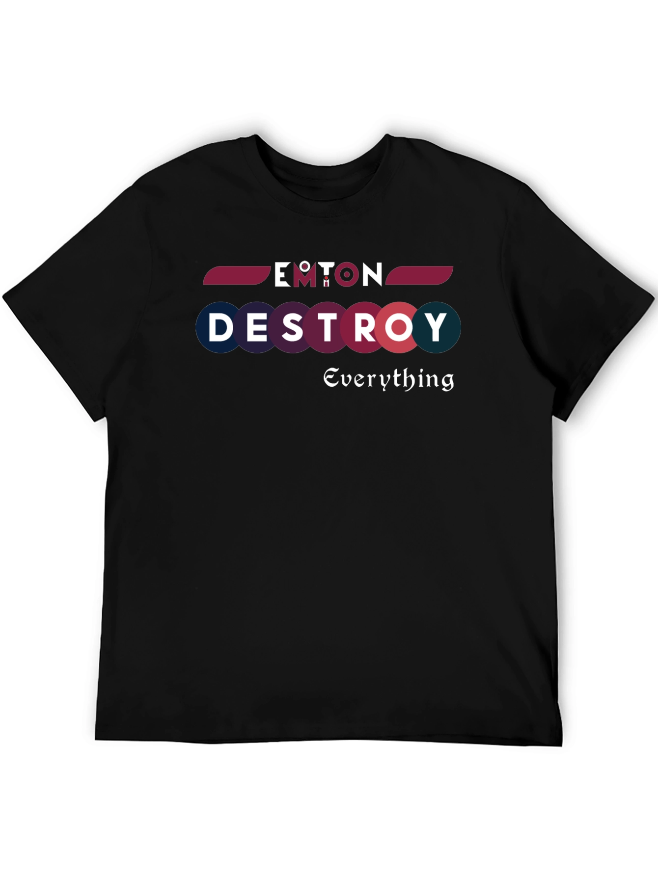 Emton Destroy Everything Graphic Tee