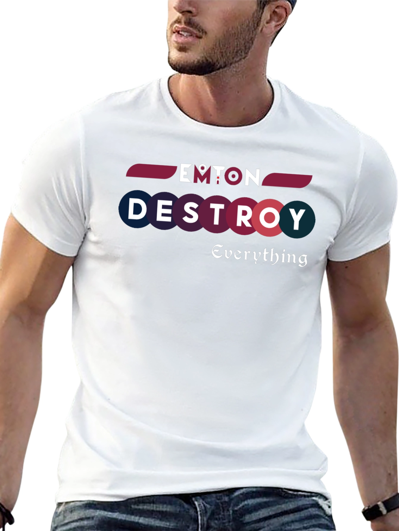 Emton Destroy Everything Graphic Tee