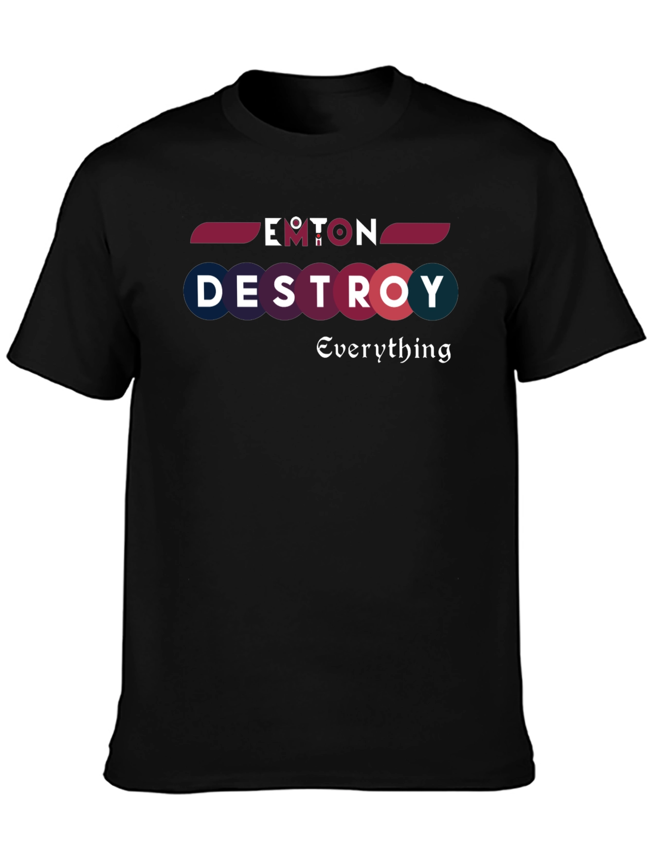 Emton Destroy Everything Graphic Tee
