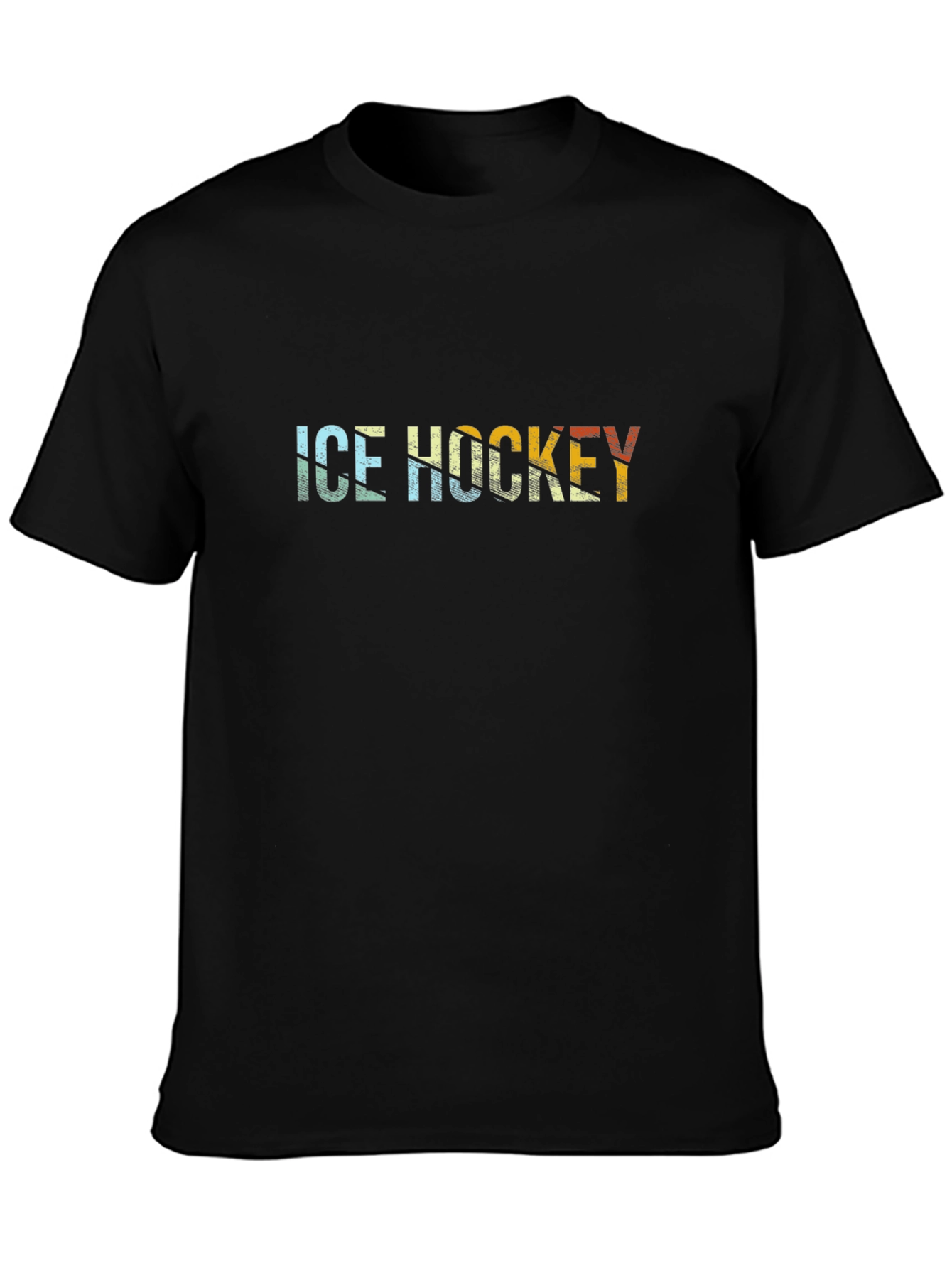 Retro Ice Hockey Graphic T-Shirt