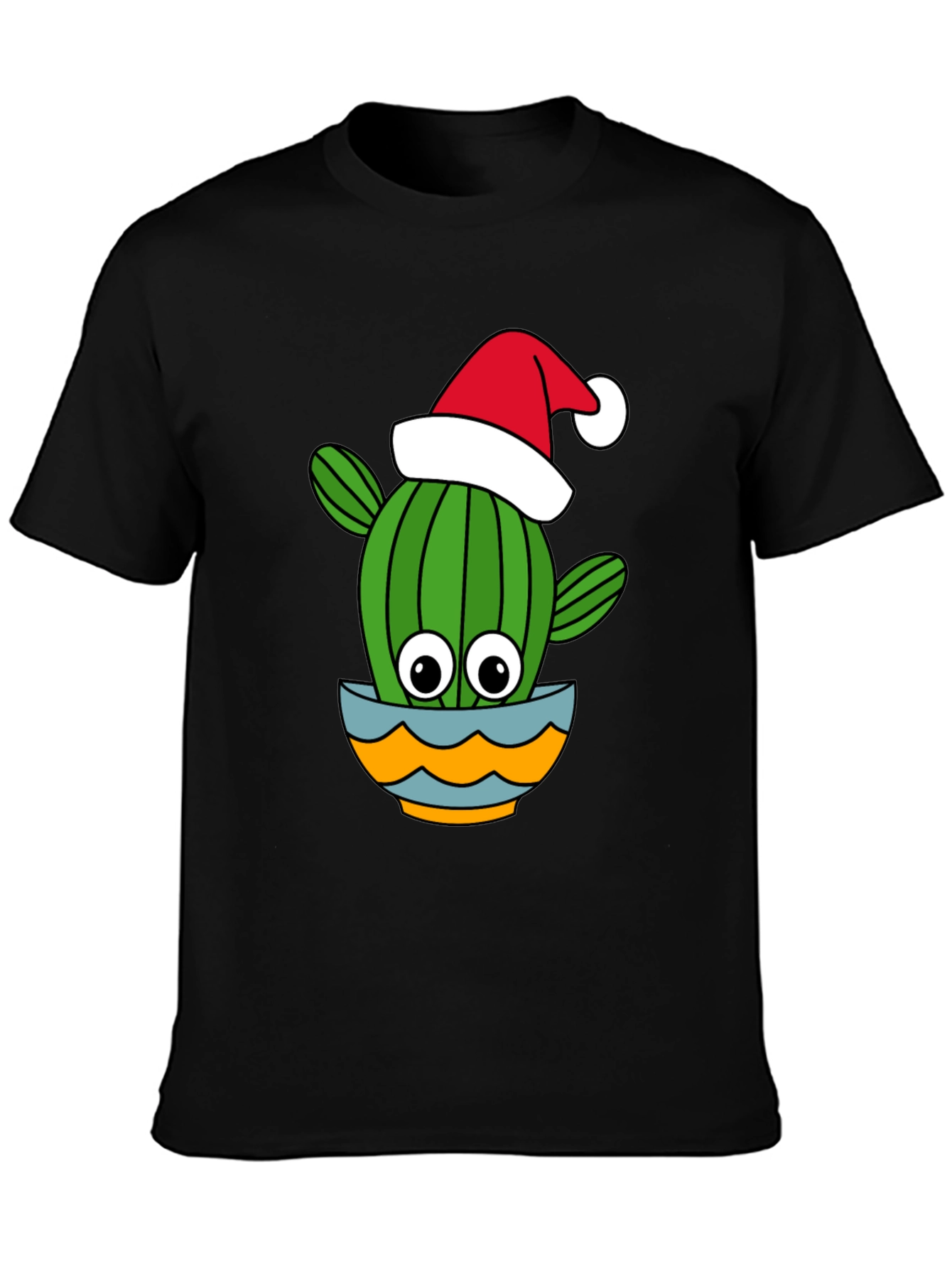 Festive Cactus T-Shirt - Holiday Cheer