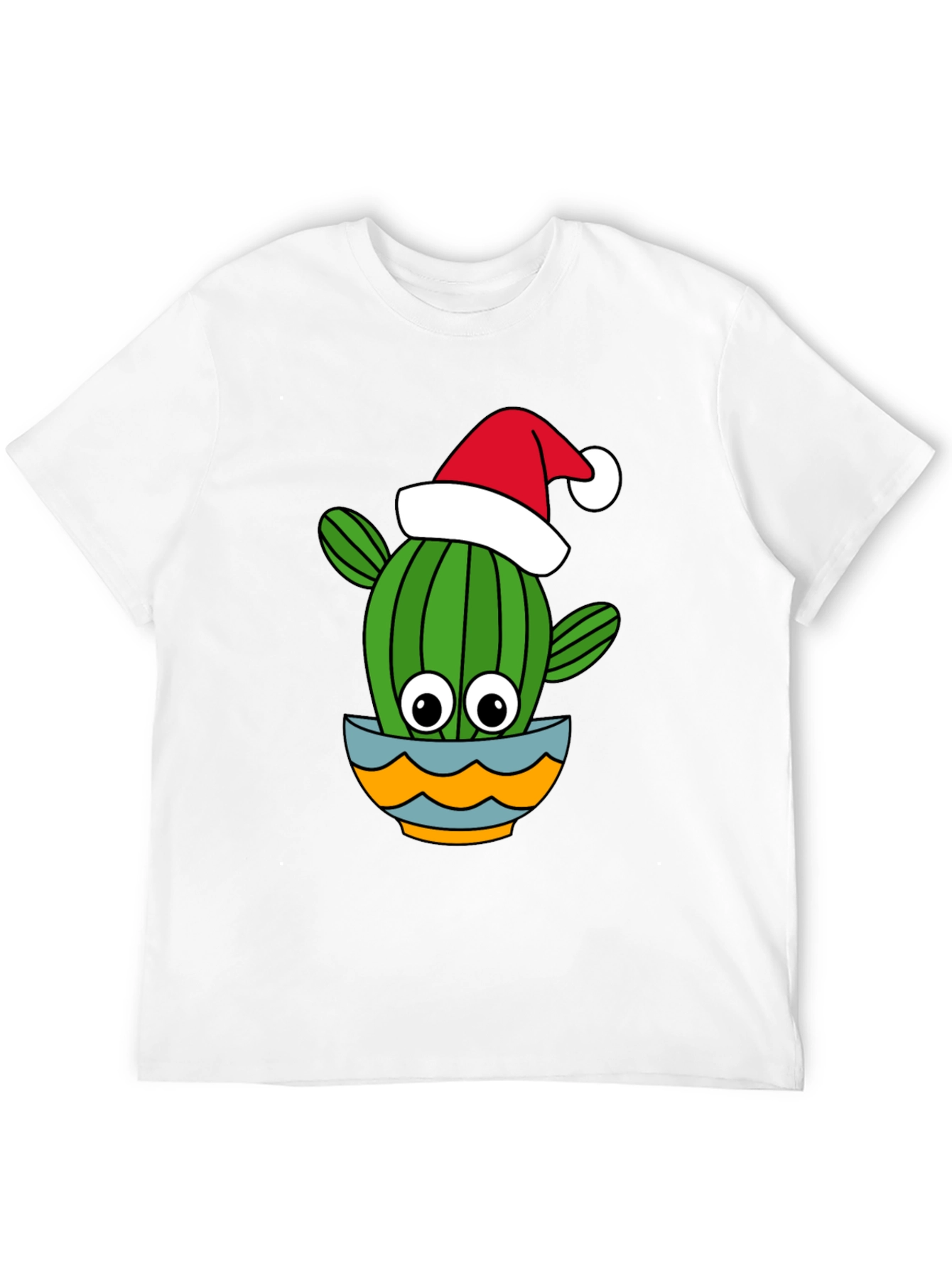 Festive Cactus T-Shirt - Holiday Cheer