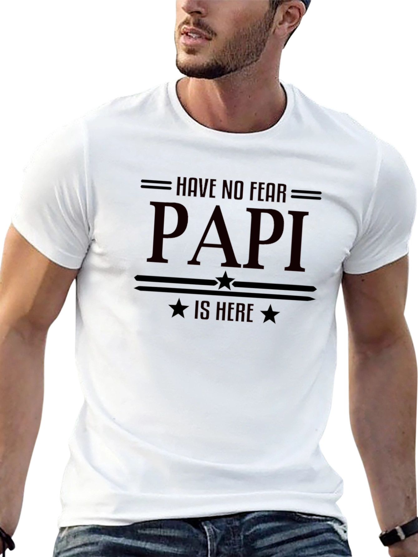 Have No Fear Papi Is Here Graphic T-Shirt