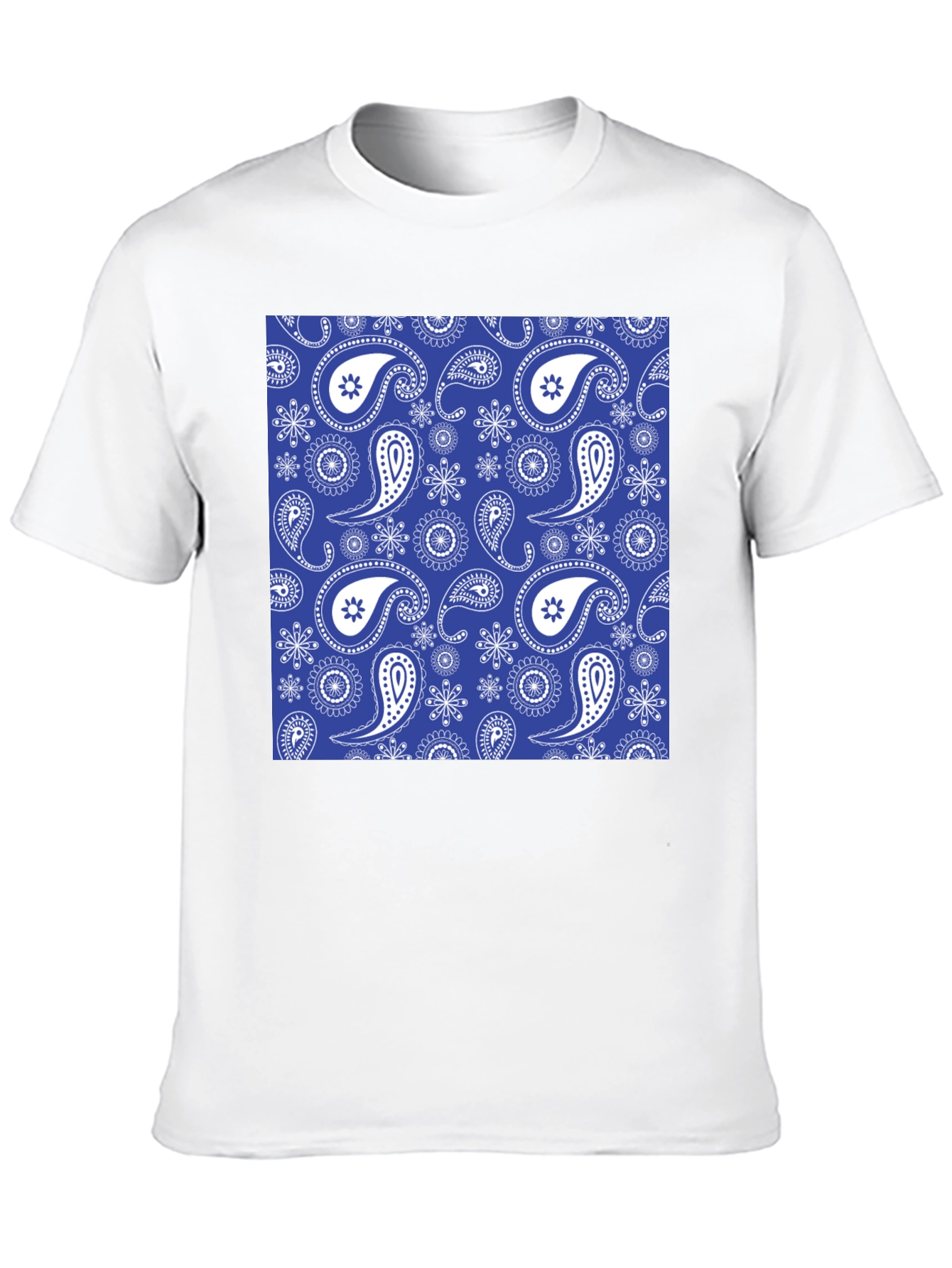 Paisley Patterned T-Shirt