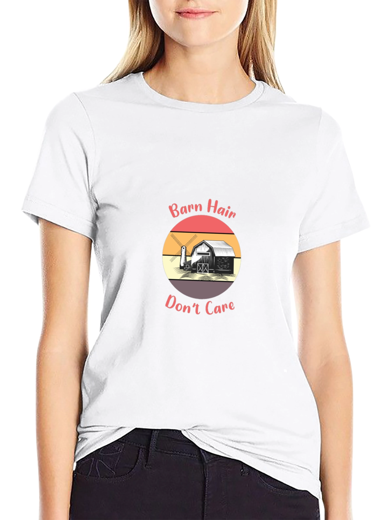 Barn Hair Dont Care Graphic Tee