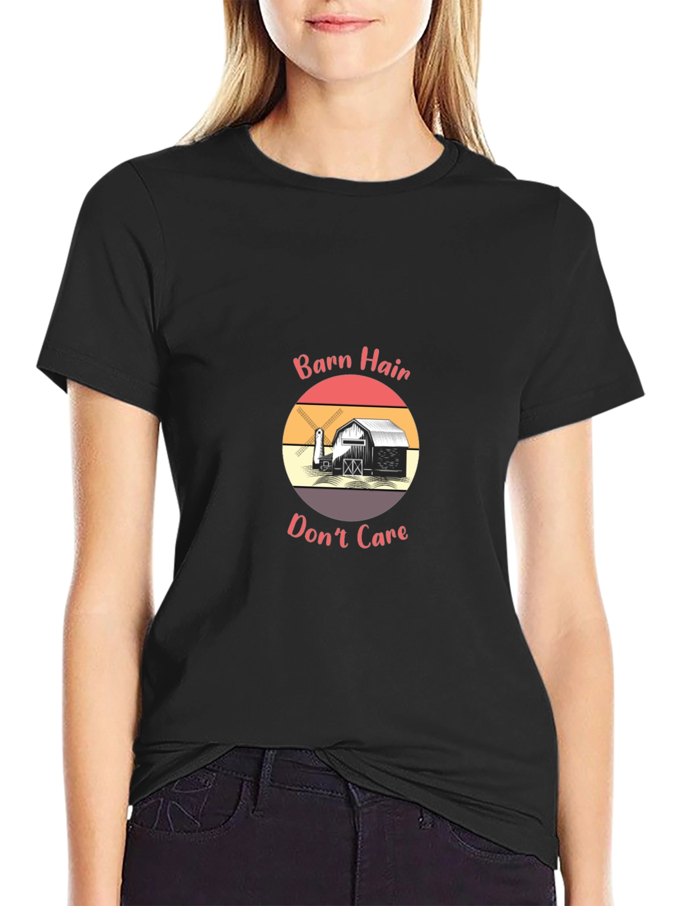 Barn Hair Dont Care Graphic Tee