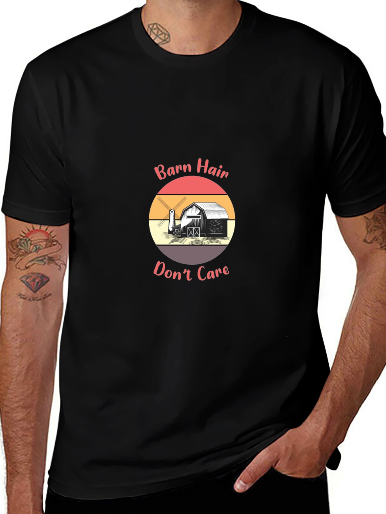 Barn Hair Dont Care Graphic Tee
