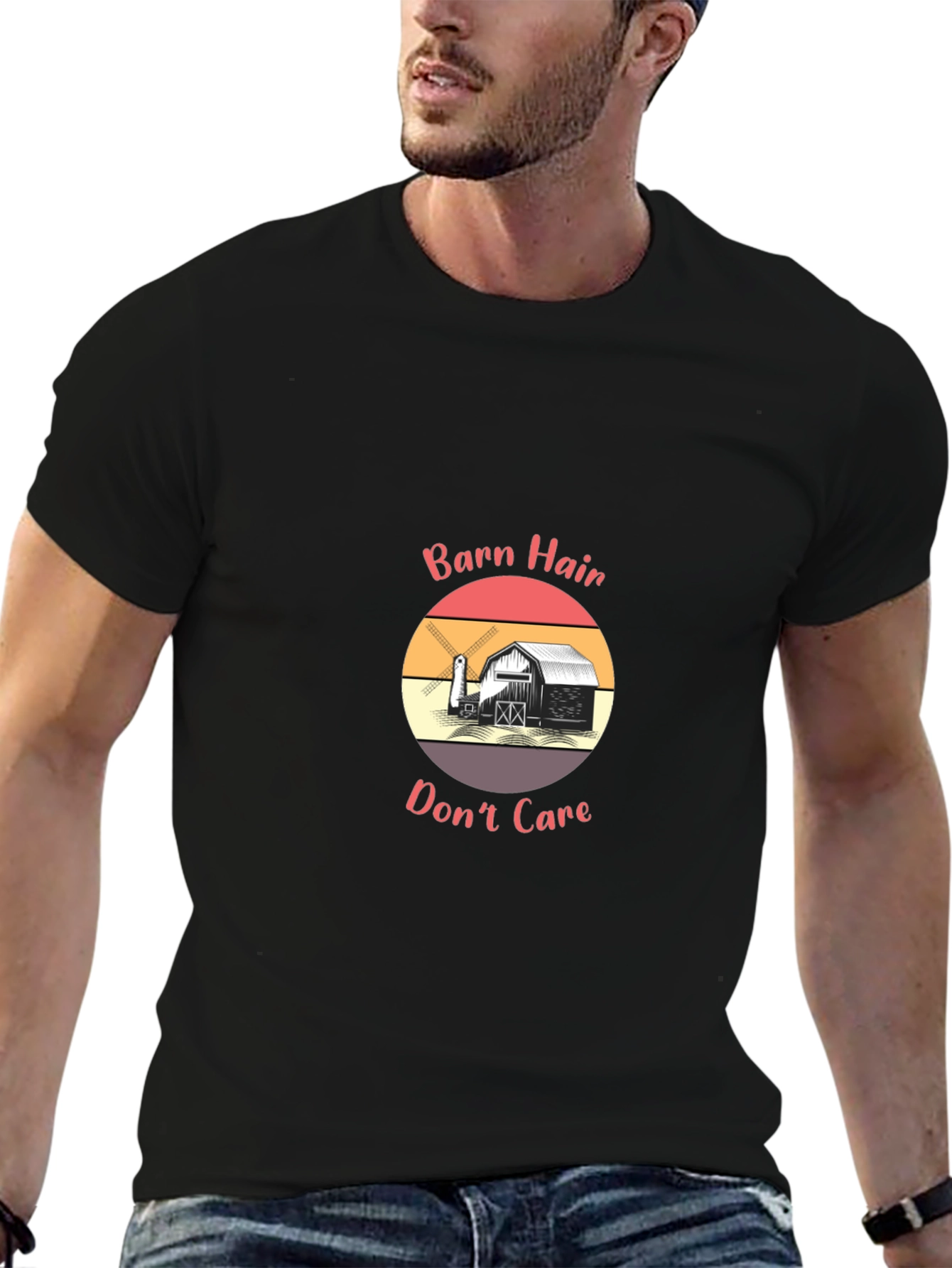 Barn Hair Dont Care Graphic Tee